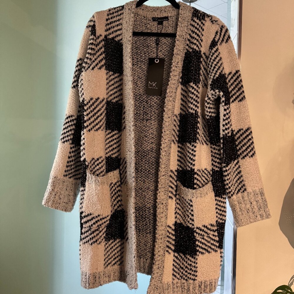Metric Knits Cozy Cardigan Sweater NWT